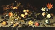 AST, Balthasar van der Flowers and Fruit  fg Spain oil painting artist